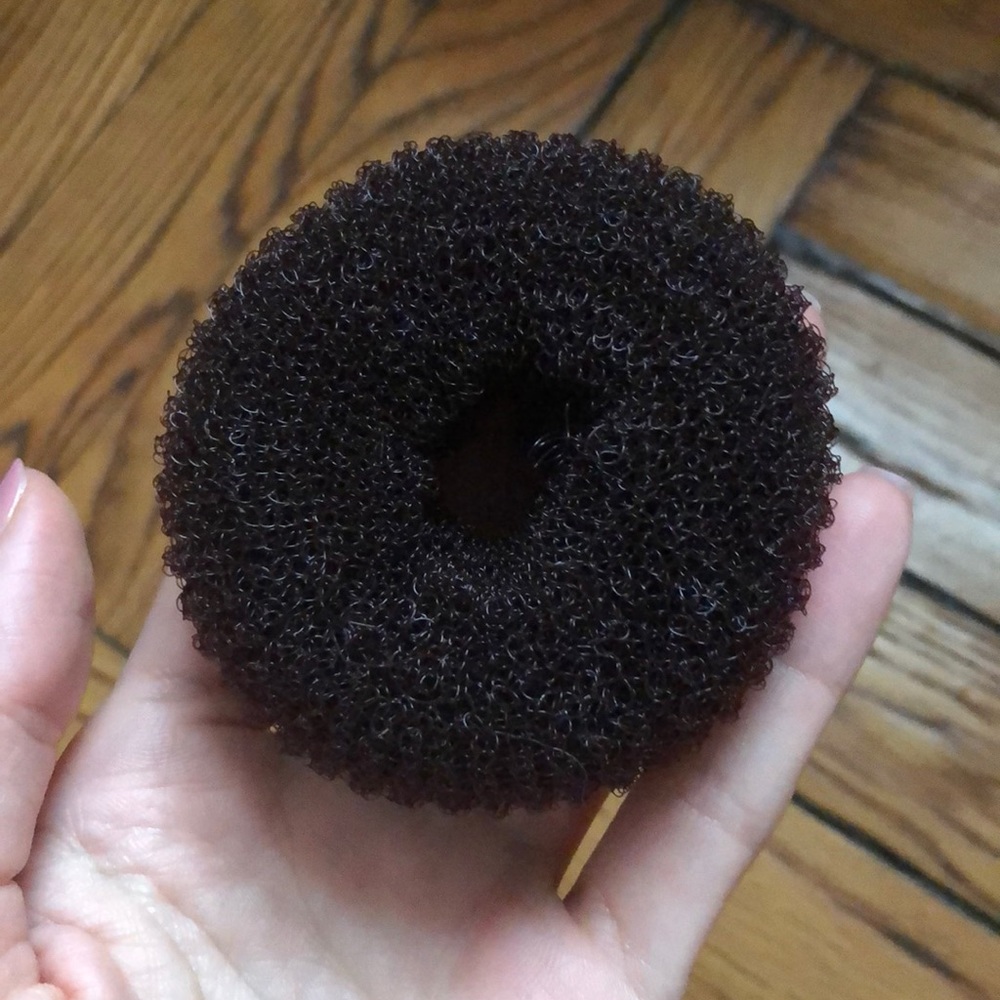 Sock bun hair tie